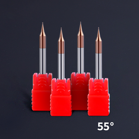 HRC55 Carbide 2 Flute Micro End Mill Micro-diameter tungsten steel milling cutter Featured Image