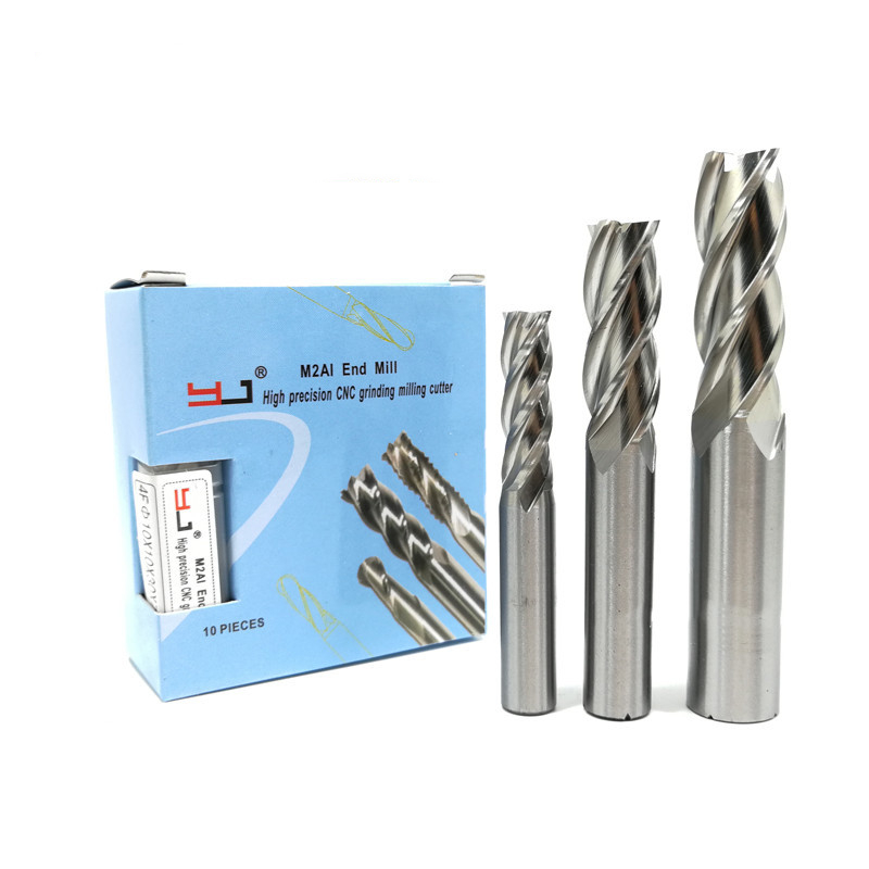 YJ 2/3/4 Seruling M2AL HSS End Mill