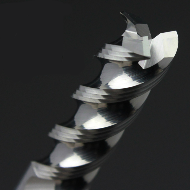 Tungsten steel carbide Uslot threeblade aluminum alloy CNC end mill