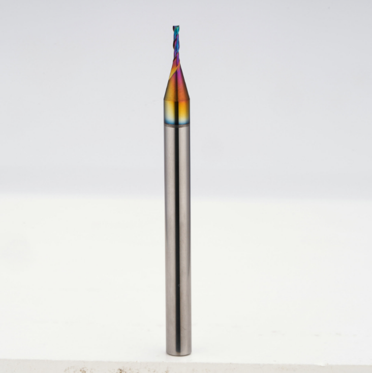 Aluminium Colorful 2 Blades Carbide CNC Tools End Mill Featured Image