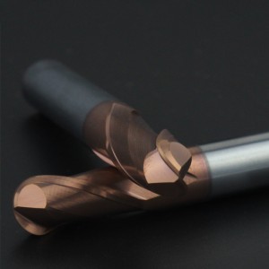 Factory source 2-Flute Ball Nose End Mill With Coating - HRC55 carbide tungsten ball milling cutter – MSK