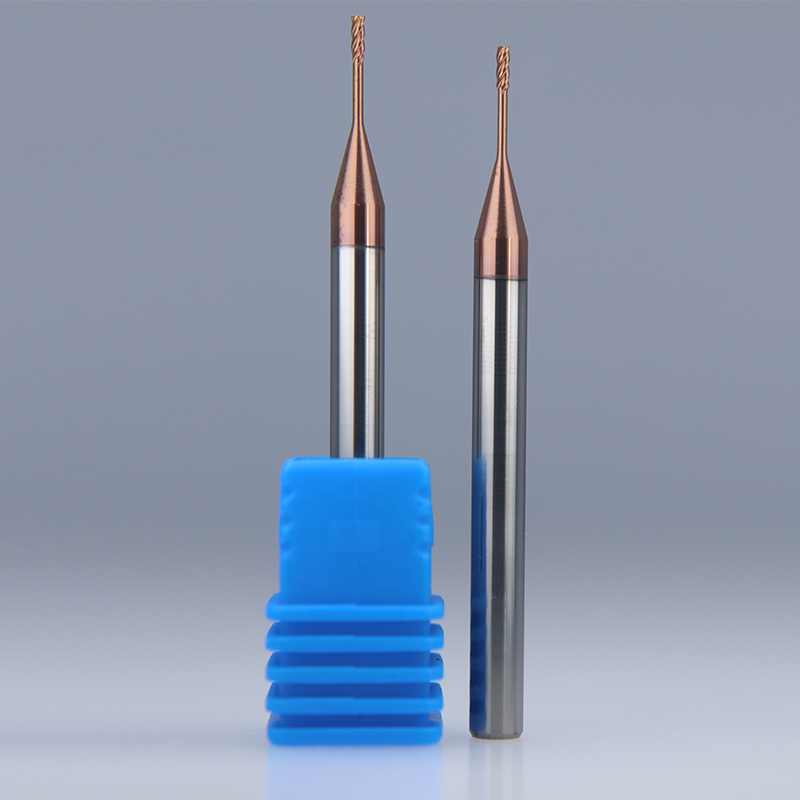 HRC55 Carbide 4 Flutes Long Neck Square End Mill