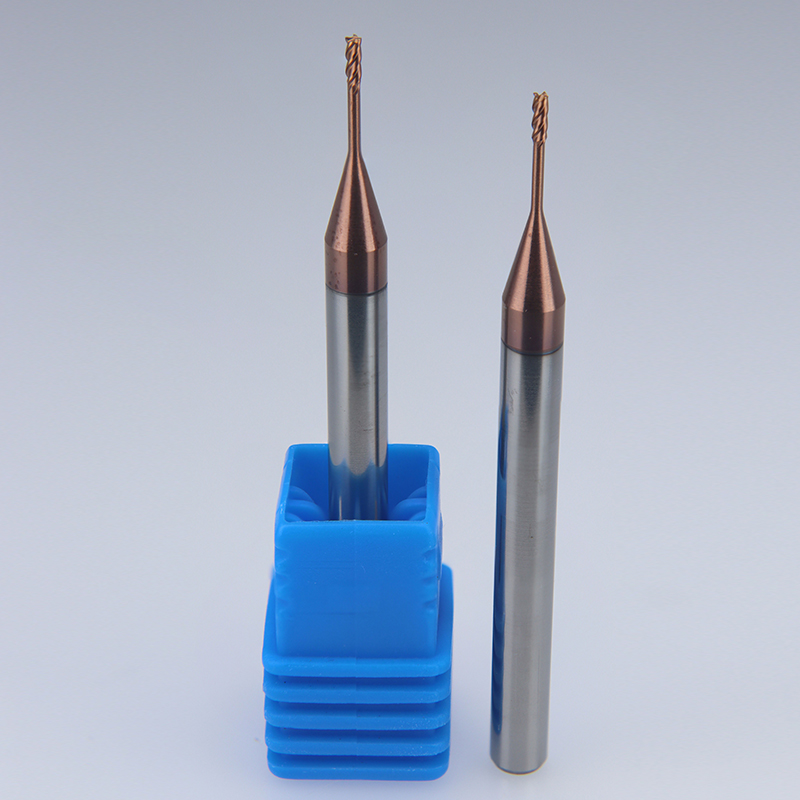 HRC55 Carbide 4 Flutes Long Neck Square End Mill
