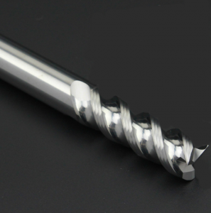 Tungsten steel carbide U-slot three-blade aluminum alloy CNC end mill