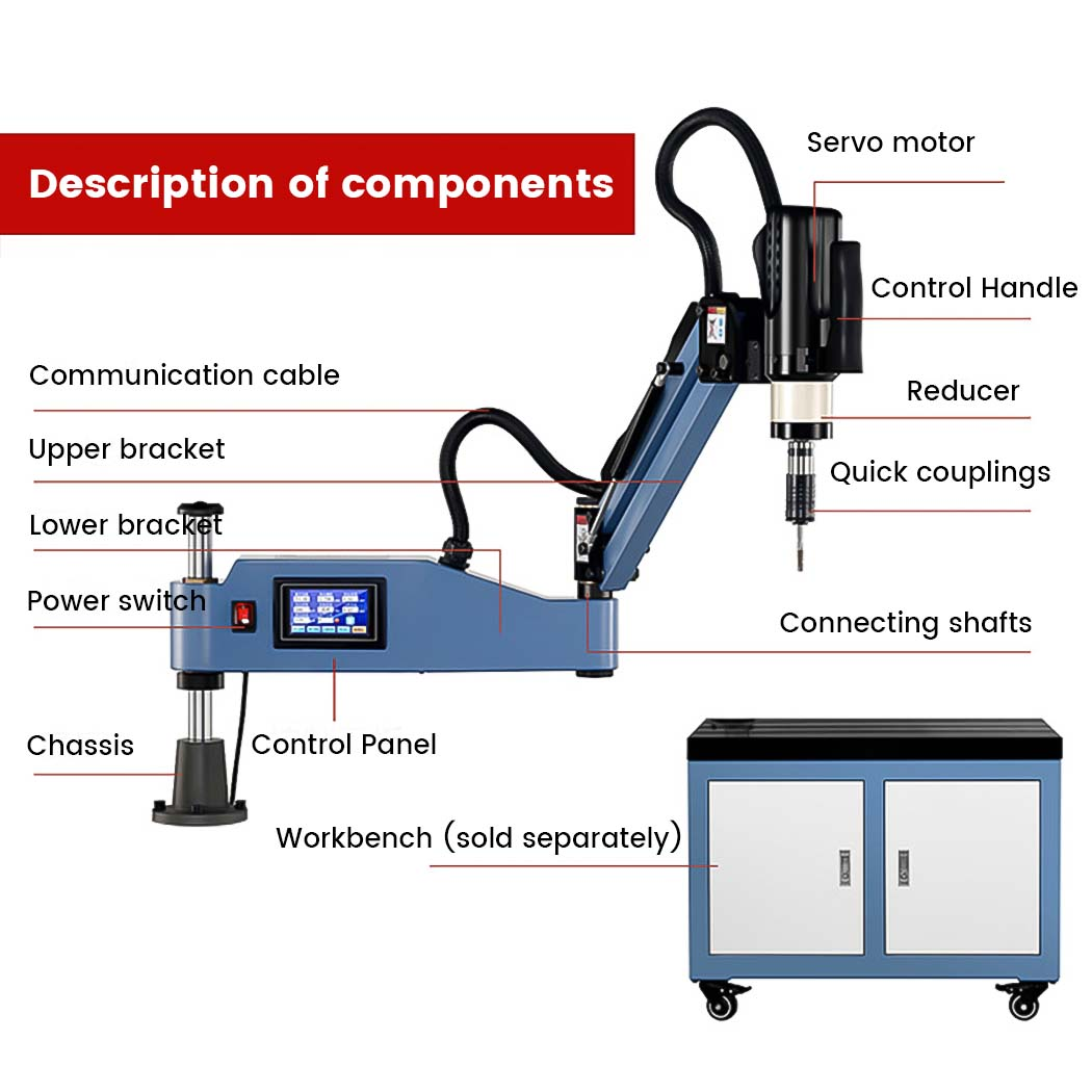 servo electric tapping machine