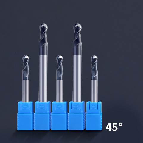 Reliable Supplier Bullnose Milling Cutter - CNC Ball Nose Bit Solid Carbide Ball Nose End Mills – MSK