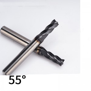 2021 China New Design 3-Flute End Mill - Carbide HRC 55 Die steel milling cutter with Coating – MSK