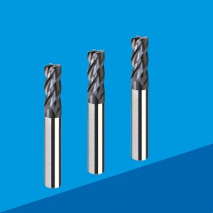 Carbide HRC 55 Die steel milling cutter with Coating