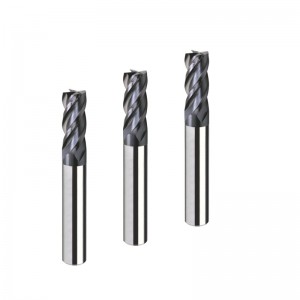 Carbide HRC 55 Die steel milling cutter with Coating