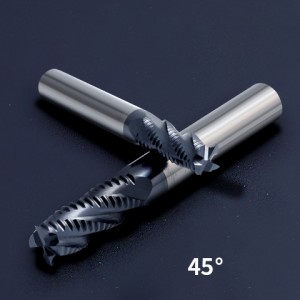 HRC45 4 Blades End Mill Router Bit CNC End Mill 6mm