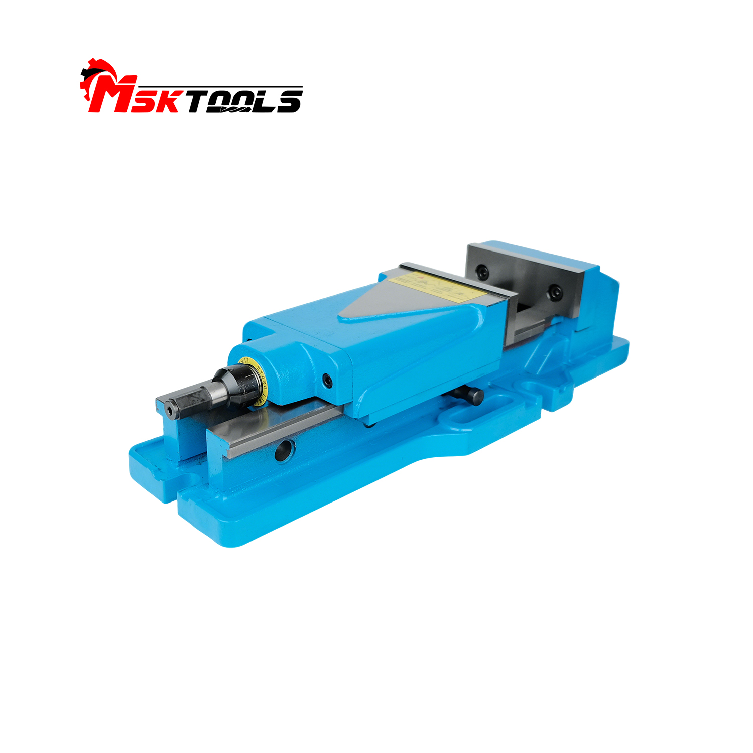 Built-in hydraulic vise