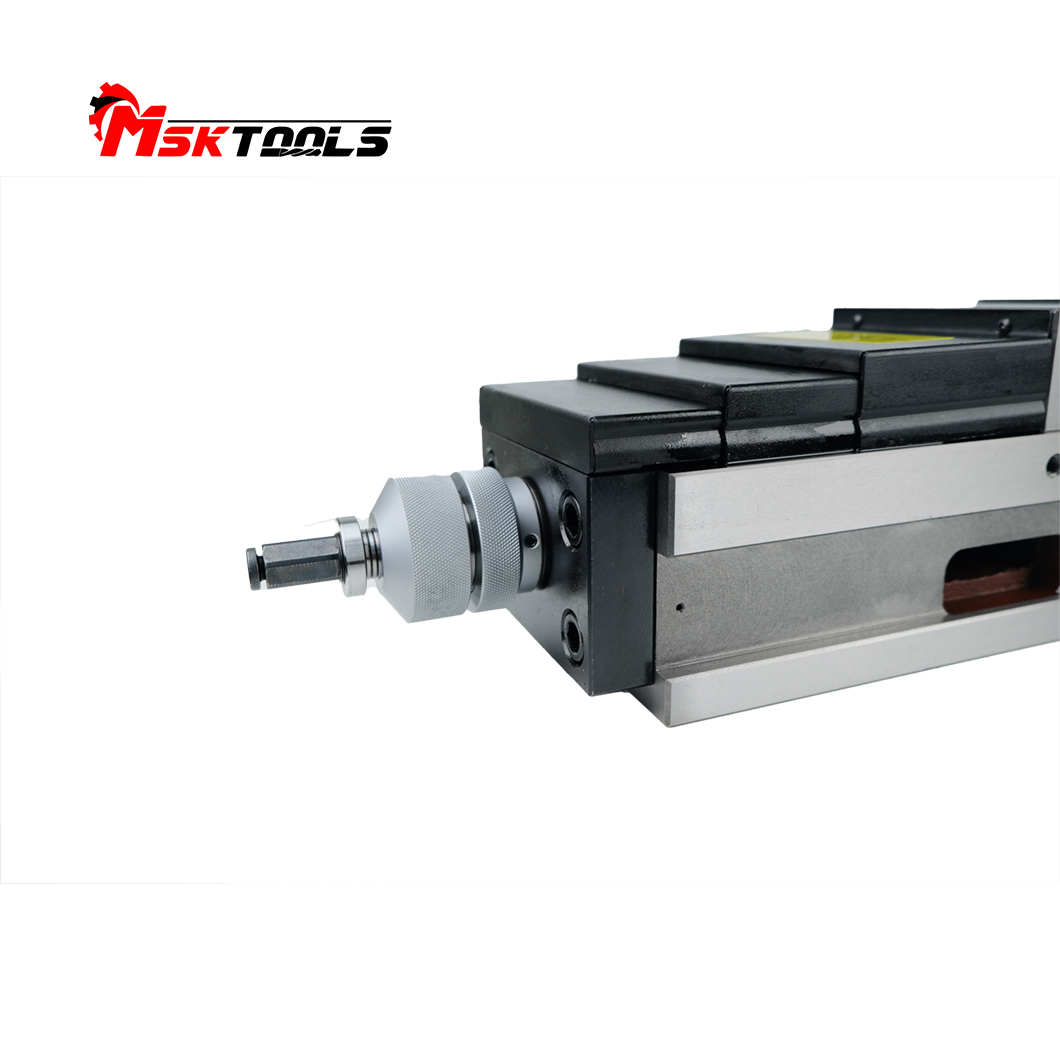 hydraulic power machine vise