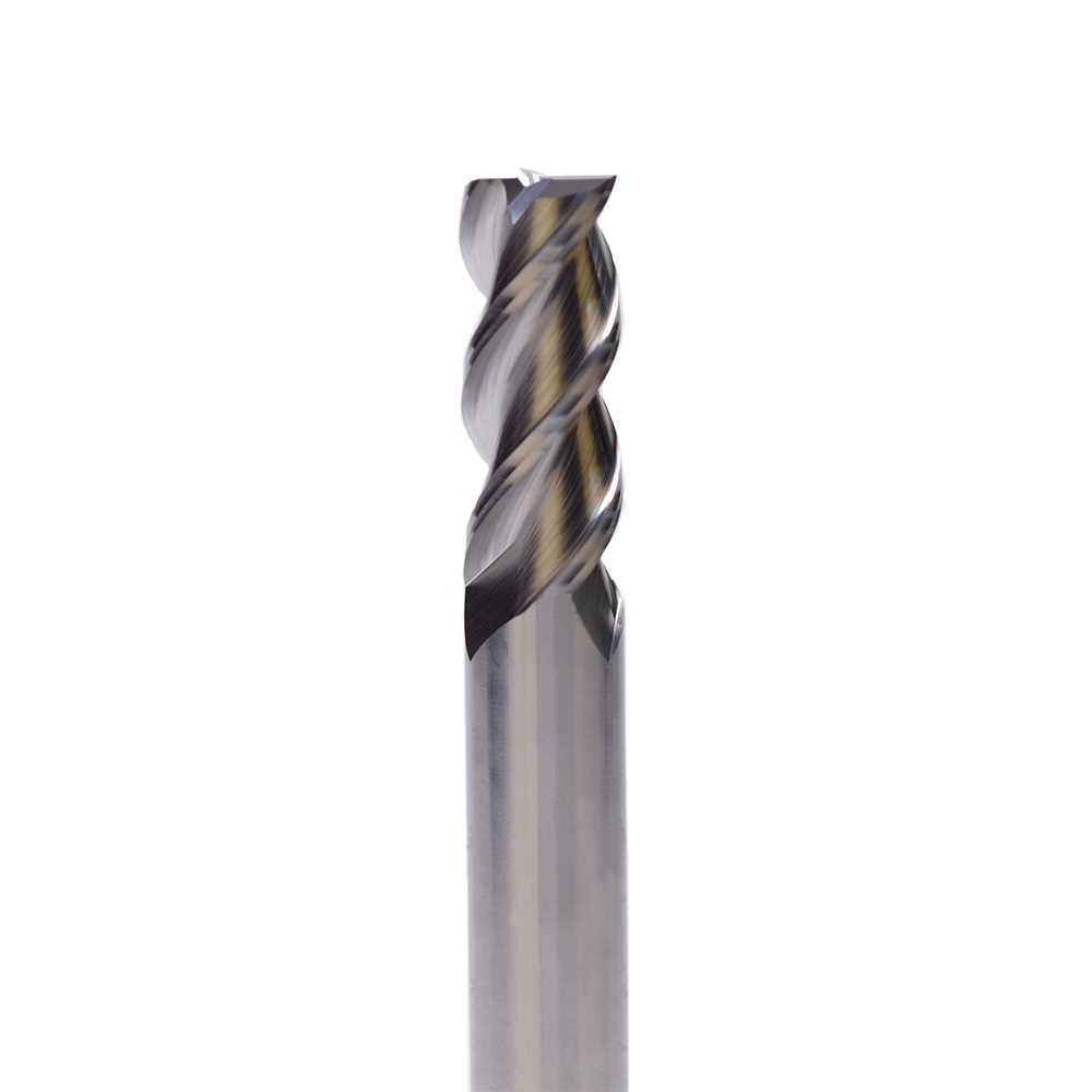 HRC55 Carbide High Gloss Mirror End Mill Aluminum Milling Cutter Featured Image