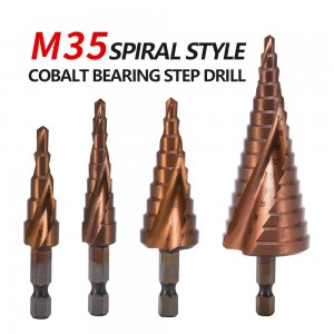 HSS Step Drill Bits Cobalt