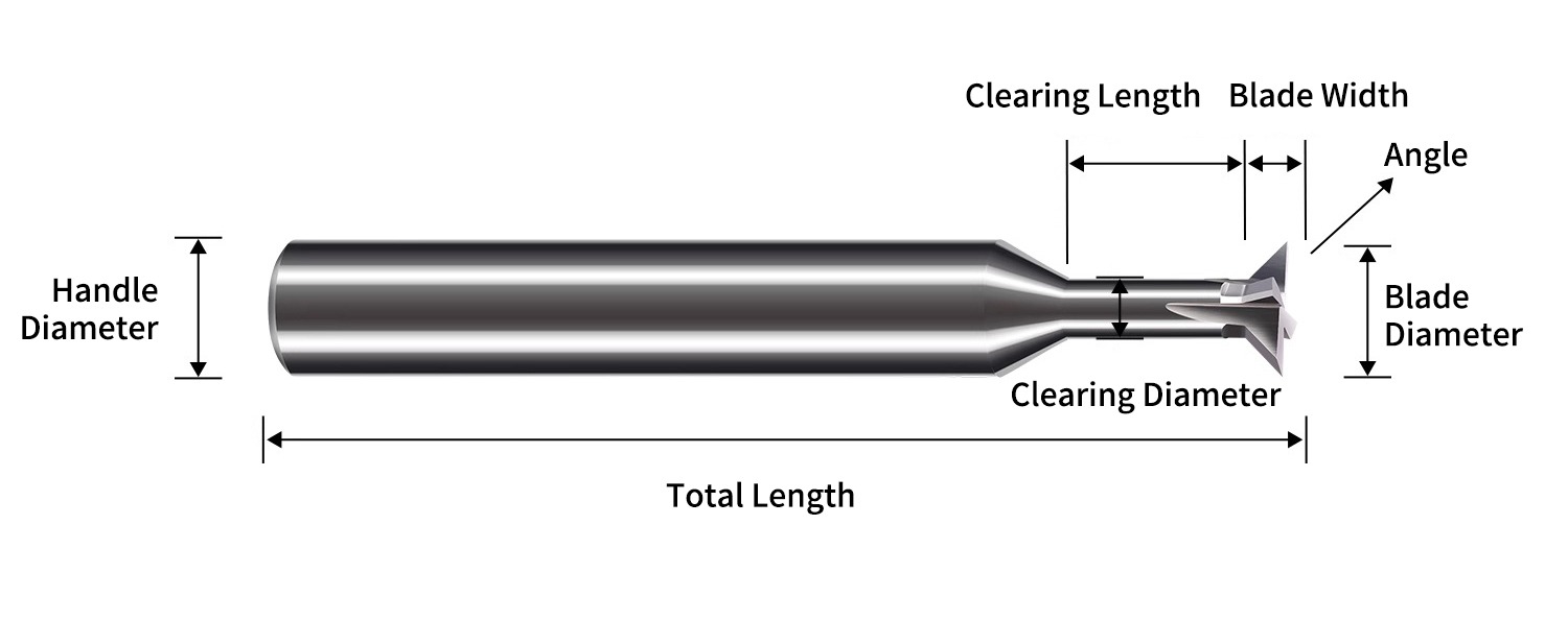 Precision Dovetail Cutter End Mill (12)