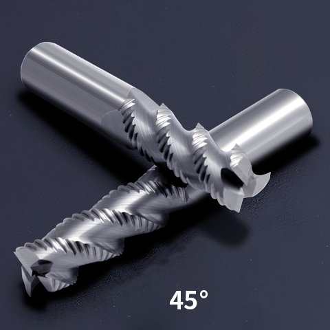 HRC45 End Mill Cutting Tools Roughing End Mill Cutter Featured Image