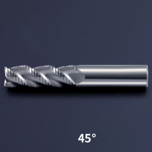 HRC45 End Mill Cutting Tools Roughing End Mill Cutter