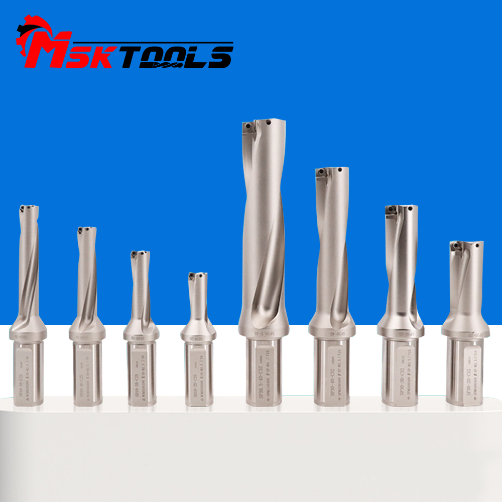 High Performance Top Cut 25mm Indexable Insert Drill For Industry