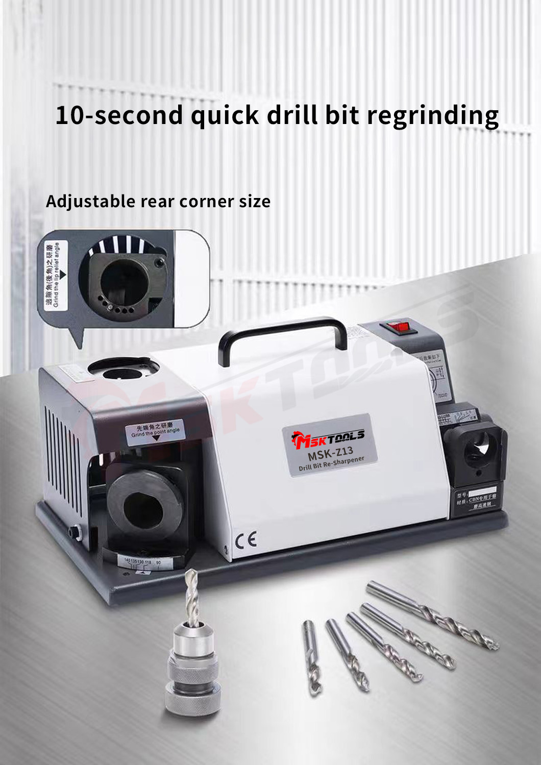 Drill Bit Sharpening Machine