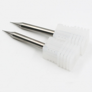 Micro-diameter tungsten steel milling cutter