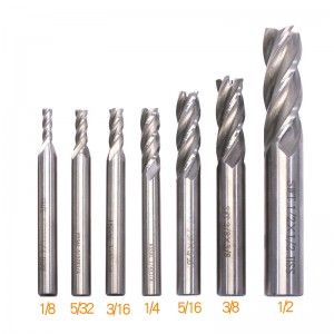 Selling Milling Tool 1/8 End Mill Bits For Aluminium
