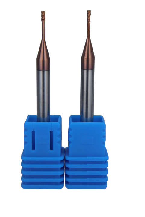 HRC55 कार्बाइड 4 Flutes Long Neck Square End Mill