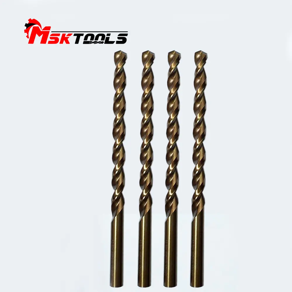 parabolic drill bit for stainless steel