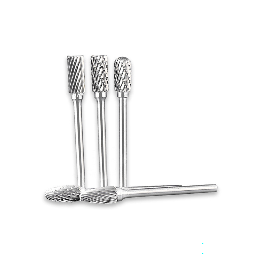 Rotaciaj Burroj de Volframa Karbido